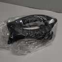 XHRING Car Steering Wheel Cover for Mazda CX5/CX-5 CX50/CX-50 CX3/CX-3 CX30/CX-30 CX9/CX-9 Mazda 3 Mazda 5 Mazda 6 MX-5 Miata CX-7 RX-8 GS GT Sport Touring Accessories, 2026 Black Leather 14 1/2"-15"