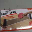 Ping Pong Set with Retractable Net, 2 Ping Pong Paddles, 3 Ping Pong Balls Portable Table Tennis Set Indoor and Outdoor Activities