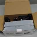 Clip On Solar Motion Lights Outdoor Waterproof, 4 Pack Motion Sensor Outdoor Lights with 36 LEDs, 3000K, Portable Solar Powered Security Light for Fence Garage Camping(Black)