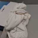 Snuggle Sac Natural Viscose Cooling Comforter Queen Size, Lightweight Breathable Silky Cooling Bedding with Q-Max>0.45 for Bedroom, Home Decor, Hot Sleepers & Night Sweats, Snow Ivory 90"x90"