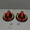 2 Pack 8"Suction Cups for Glass,Heavy Duty Glass Suction Cups to Lift Large Glass,Max Load 880lbs Window Suction Cups,Powerful Industrial Tile Suction Cup Tool for Lifting Glass,Tile, Granite