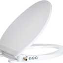 Bidet Toilet Seat  Non-Electric, Self-Cleaning Dual Nozzles for Frontal & Rear Wash, Adjustable Water Pressure, Slow-Close Lid, Fits Elongated Toilets  Hygienic & Eco-Friendly Upgrade (Elongated)