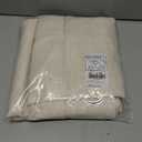 NICETOWN Natural Linen Curtains 84 inch Long 2 Panels Set, Grommet Top Thick Linen Burlap Semi Sheer Vertical Drapes Privacy Assured with Light Filtering for Bedroom/Living Room, W55 x L84