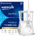 Waterpik Aquarius Water Flosser For Teeth Cleaning, Gums, Braces, Dental Care, Electric Power With 10 Settings, 7 Tips For Multiple Users And Needs, ADA Accepted, White WP-660, 