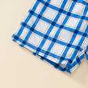 Toddler Boy Halloween Outfit Truck Pumpkin Embroidered T-shirt+Striped Shorts Fall Set (White)