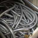 Rosy Earth Metal Garden Hose 150 FT - 304 Stainless Steel Water Hose 150 FT - Expandable Short Flexible Garden Hose,no Kink Explosion, no Bite