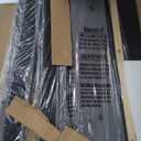 VECELO Upholstered Bed with Adjustable Headboard, No Box Spring Needed Platform Bed Frame, Bed Frame Gray Twin Bed