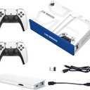 M15 Retro Game Stick, 4K HDMI Output & Wireless Controller Plug and Play Video Game Console with 30000+ Games, Arcade Game Console (128G)
