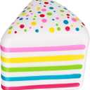 Cake Squishy, Jumbo Slow Rising Cake Squeeze Fidget Sensory Toy Giant Layer Cake Soft Relief Squishy for Adults Birthday Gift Party Favor (1pcs)