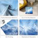 4x2 ft Magnetic Fluorescent Light Covers 2 Pack, Fabric Light Filters for Home Classroom Office LED Ceiling Lights, Light Shades for Glare Reduction & Easy Install