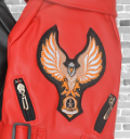 Motorcycle Bikers Eagle Dog Jacket, small