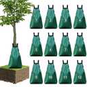 12 Pack 20 Gallon Tree Watering Bags, Reusable, Heavy Duty, Slow Release Water Bags for Trees, Premium PVC Tree Drip Irrigation Bags