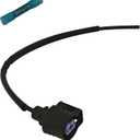 Starter Pigtail Connector Harness Plug for Chevrolet Replace 19300471, Starter Solenoid Pigtail Connector Plug Wire Harness PT2974 H7155 for Chevy Silverado GMC Sierra Cadillac Escalade Dodge