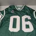 Verdusa Men's Jersey Oversized Graphic Tee V Neck Short Shoulder Casual T Shirts XL