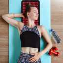 LOVTRAVEL 360pcs LED 660nm Red Light and 850nm Near Infrared Light Therapy Devices Mat Large Wearable Pads Wrap for Body Pain Relief