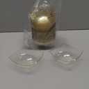 Tanlade 50 Pcs Gold Glitter Square Plastic Serving Bowls Disposable Snack Salad Bowl Small Party Candy Bar Containers Taco Bar Serving Dishes for Buffet Chips Fruit(8 oz)