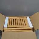 AmazerBath Over The Toilet Storage Bamboo, Bathroom Over Toilet Organizer Rack, 3-Tier Freestanding Above Toilet Shelf for Bathroom, Laundry, Space Saver, Natural Color