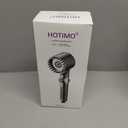 Filtered Shower Head with Handheld - High Pressure 3 Spray Modes Showerhead with Filters, 12 Replaceable Water Softener Filters for Hard Water | Ion Shower Drops Head with 75" Anti-Burst Hose (Gray)