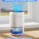 Dehumidifier, 35 OZ Small Dehumidifiers for Bedroom for Home, Quiet with Auto Shut Off, Dehumidifiers for Bedroom (280 sq. ft), Bathroom, RV, Closet, White