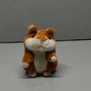 Kids Toddler Toys for Ages 2-4, Talking Hamster Repeats What You Say, Interactive Plush Repeating Toy for 2 3 4 5 6 8 Year Old Boy Girl Birthday Gift (Brown)