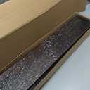 AZSKY Nursery Book Shelves 24 in Set of 3 Walnut Floating Bookshelf for Kids Room Wall Mounted Floating Shelves Solid Nursery Bookshelf Perfect Decor for Kitchen Bedroom Living Room