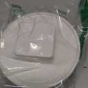 4" PVC DWV Cleanout Plug Cap female sewer Adapter Fitting with drainage and piping systems White