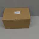 BONNY DODO Remote Control Holders Organizer Box for Table Small Solid Wooden Desk Farmhouse Home Decor Caddy Basket Store Tv Remote for Media Player,Pencil,Glassees&Office Supplies (Brown-M, M)