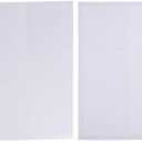 Juvale Self-Adhesive Label Sticker Sheets (8.5 x 11 in, White, 48-Pack) Set of Two