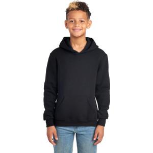 Russell Athletic Youth Dri-Power Fleece Hoodies, Moisture Wicking, Sizes S-XL (Large, Black)