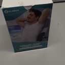 Inflatable Lumbar Pillow for Airplane Travel Lumbar Support Pillow for Car, Office Chair Back Support Office Chair Back Support for Reducing Lower Back Pain (Black)