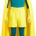 nezababy Vision Costume Adults Kids Cosplay Wanda Vision Cloak Jumpsuit Halloween Carnival Outfit Battle Suit (XX-Large)