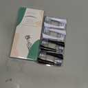 8 Pcs iO Replacement Heads Compatible with Oral B iO 2 3 4 5 6 7 8 9 10 Deep Clean Series Electric Toothbrush, Brush Head Compatible with iO with Medium Bristles (Black/White)