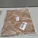 Smiry Round Picnic Tablecloth, Waterproof Elastic Fitted Table Covers for 18" - 24" Tables, Wipeable Flannel Backed Vinyl Tablecloths for Camping, Indoor, Outdoor, Brown