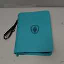 9 Pocket Trading Card Binder -Zipper PU Cover Card Album, Sturdy 360 Loading Holder for MTG, TCG & Sports Cards - Turquoise (9 Pocket - 13.9" x 10.5")