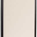 Kate and Laurel Adlynn Rectangle Framed Linen Fabric Pinboard, 24 x 36, Black, Traditional Beveled Bulletin Board for Vintage Home Wall Organization or Aspirational Vision Board
