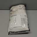 100% Blackout Shield Linen Blackout Curtains for Bedroom 84 Inches Long, Back Tab/Rod Pocket Living Room Drapes, Thermal Insulated Blackout Curtains 2 Panels Set, 50" W x 84" L, Cream