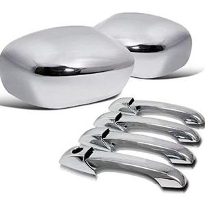 Chrome Door Handle Cover and Mirror Cover Set for 05-10 Chrysler 300 300C (NOT for R/T & SRT8 Model) / 2005-2008 Dodge Magnum