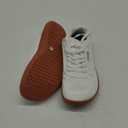 WHITIN Wide Toe Box Barefoot Sneakers for Women | Lightweight Canvas Minimalist Shoes (8, White Gum)