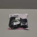 Womens Maternity Yoga Shorts Over The Belly Pregnancy Workout Athletic Running Biker Shorts Comfy Stretchy (Medium, 2 Pack-black/Black)