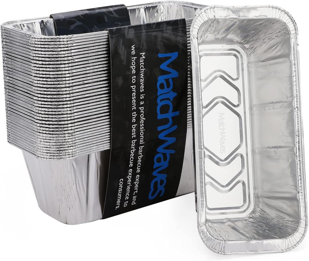 100 Pack Blackstone Grease Cup Liners, Grease Catcher Liner, Aluminum Foil Drip Pan for 28 and 36 inch Blackstone Griddle