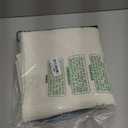 Inhousolu Fabric Shower Curtain Waffle Weave, 230 GSM Heavy Duty, Weighted Hem, 12 Metal Hooks, Water Repellent, Machine Washable, Hotel Spa Luxury Bath Curtain Set, 60 x 72 Inch, Ivory