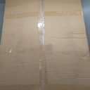 FOLUBAN Industrial Coffee Table with Storage Shelf, Modern Rustic Wooden and Metal Rectangle Center Table for Living Room, Dark Gray, 47 Inch