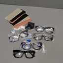 CCVOO Stylish Reading Glasses for Women, Eyeglasses, Blue Light Readers for Women, Computer Eye Glasses, Cheaters 1.75