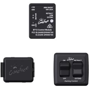Carefree Connects BT12 Wireless RV Awning Bluetooth Control System with Auto-Retraction Carefree Connects BT12 Wireless RV Awning Bluetooth Control System with Auto-Retraction