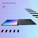 ASUS 15.6 Vivobook Go Slim Laptop, Thin & Portable for Student Study, Intel Dual Core N4500, 4GB RAM, 128GB SSD, Windows 11, Star Black, L510KA-ES04