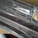 PVC Slide-On Door Bottom | Adjustable Plastic Weatherstrip Door Bottom with Drip Cap | 3 Feet (36-Inch) | for 1 3/4 Doors | Brown | Fits Gaps 3/8 to 7/8 | Made in The USA