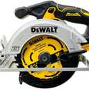 DEWALT DCS566 20V Circular Saw, 20V Cordless Brushless 6.5"" Circular Saw (Bare Tool Only, Bulk Packed), Yellow 
