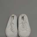 LeIsfIt Toddler Shoes Girls Boys Wide Shoes Kids Zero Drop Minimalist Sneakers Barefoot Slip on Tennis Sneakers (White)