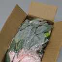 TELDRASSIL 4Pcs(26 FT) Artificial Rose Vine Fake Flower Garland Fake Silk Rose Hanging Vine for Wedding Party Background Arch Garden Background Decoration (Pink)