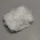 iMucci 2025 Update Wool Fur White Tree Skirt Small Christmas Tree Skirt Snowy White Plush Velvet Christmas Tree Skirt Holiday Party Decoration 24inch Mini